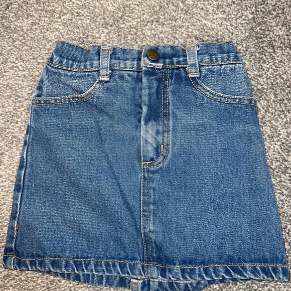 Guess vintage Blue Denim Mini Skirt 3 years - Picture 1 of 8